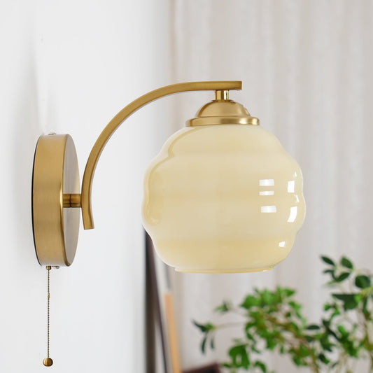 Aplique de Parede Art Déco – Iluminação Refinada e Charme Intemporal 