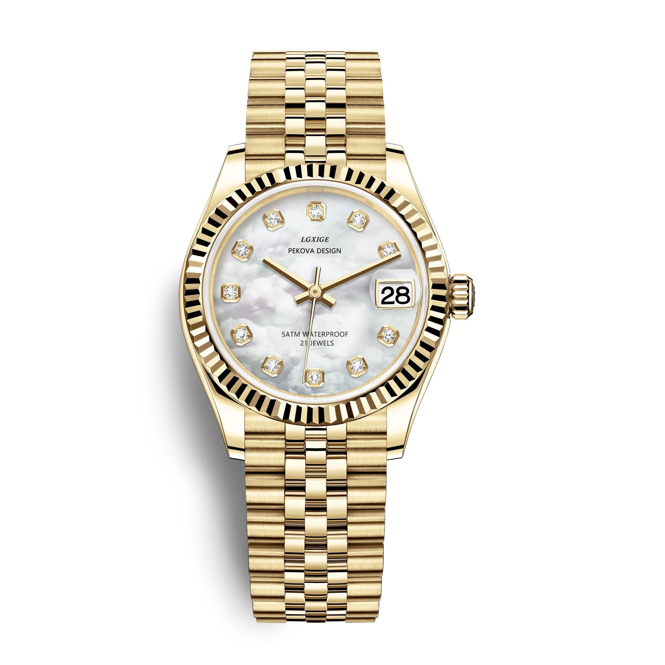 Classic Stainless Steel Strap Watch - Elegance & Everyday Reliability