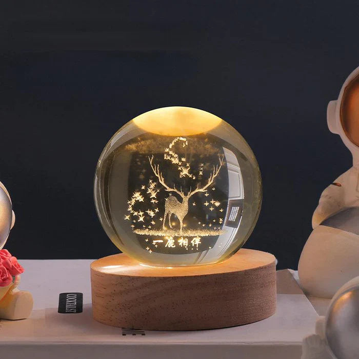Lámpara Decorativa Led – Acabado Grabado y Estilo Contemporáneo 