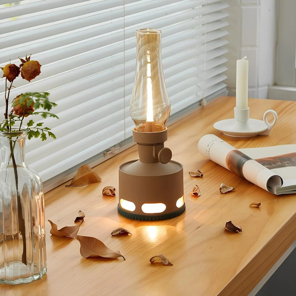LED lampa v retro štýle – elegantné dekoratívne osvetlenie 