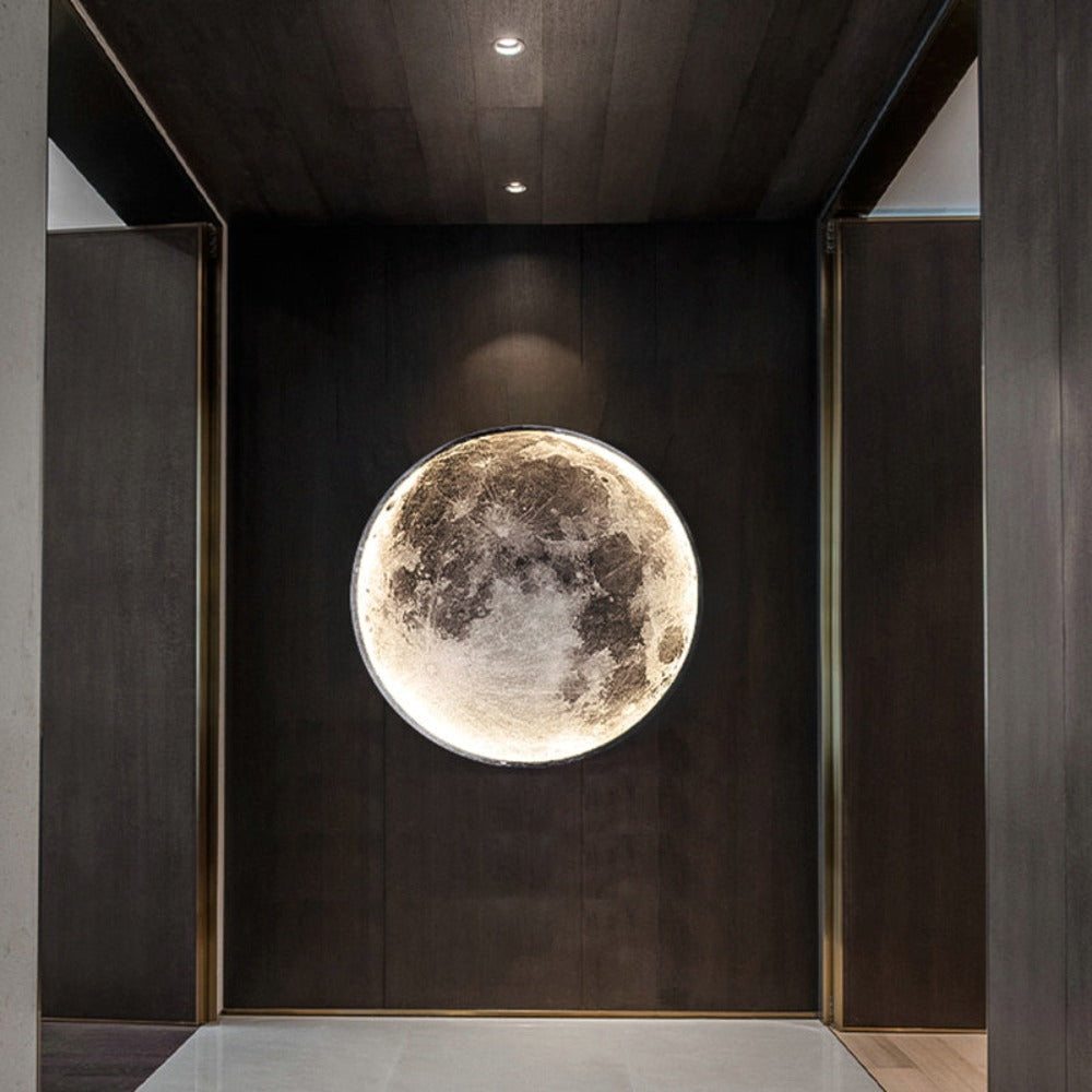 Wandlampe 3D LED – Mond für eine einzigartige Atmosphäre 