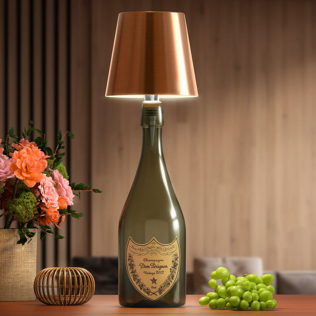 Lampada LED Ricaricabile – Trasforma le Tue Bottiglie in Illuminazione 