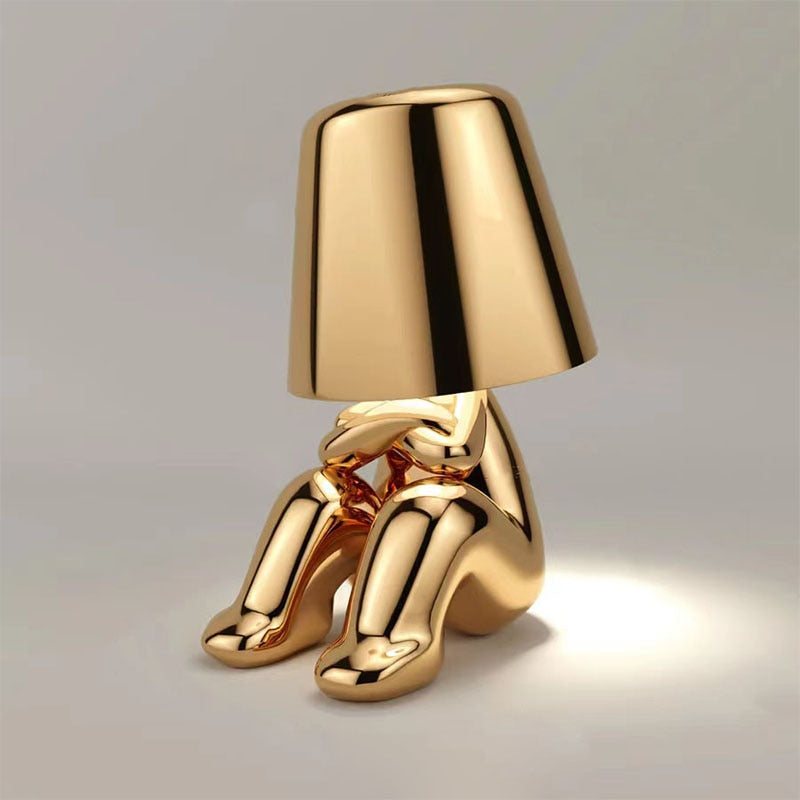 Moderne Tischlampe – Minimalistische Eleganz und sanftes Licht 