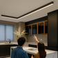 Lámpara de techo LED minimalista - Diseño escandinavo 