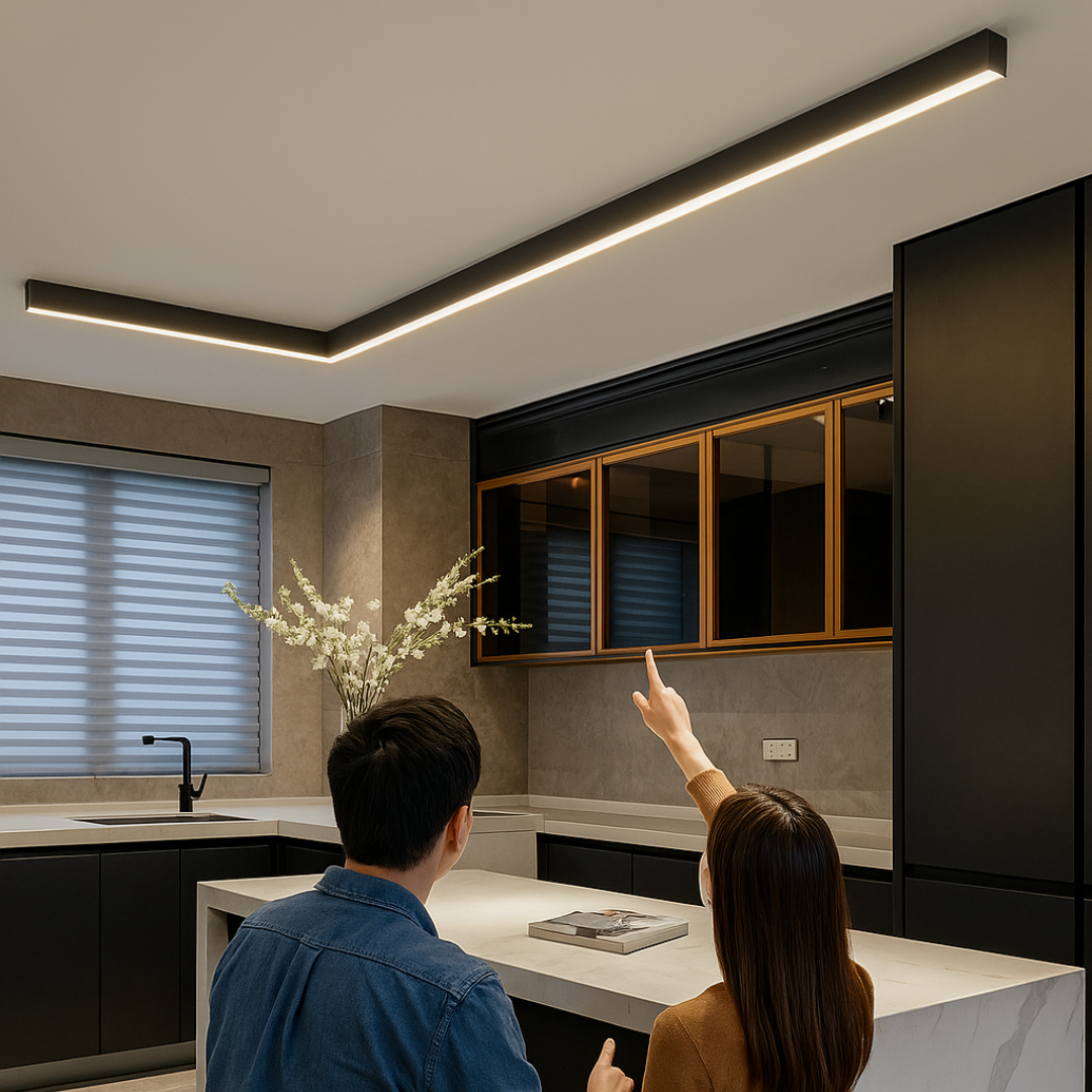 Lámpara de techo LED minimalista - Diseño escandinavo 