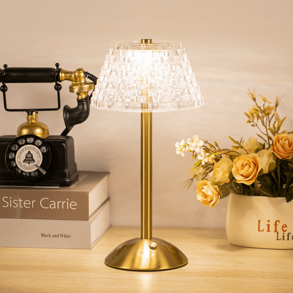 Lâmpada de Mesa Sem Fio – Iluminação Nômade e Elegante 