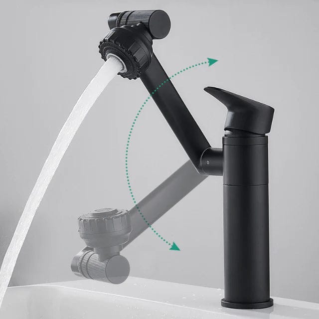 Robinet flexibil rotativ 360° – jet ajustabil și pulverizare 