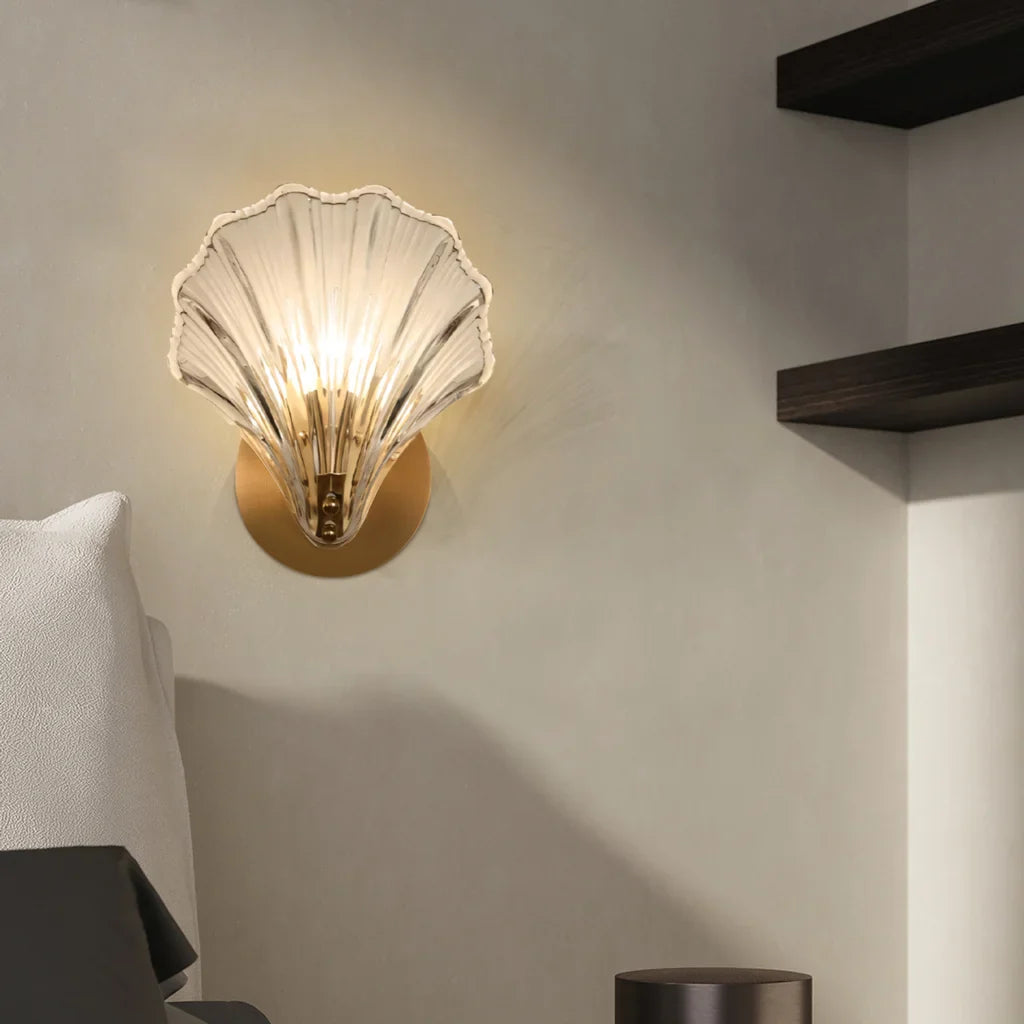 Vegglampe Skjell – Elegant og Maritim Belysning 