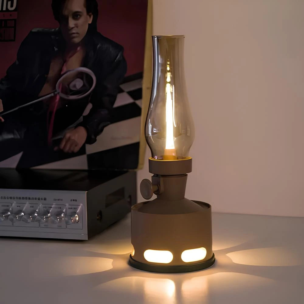 LED lampa v retro štýle – elegantné dekoratívne osvetlenie 