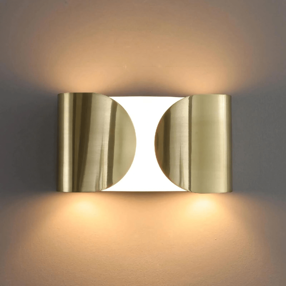 Aplique de Parede LED — Iluminação Moderna de Feixe Duplo 