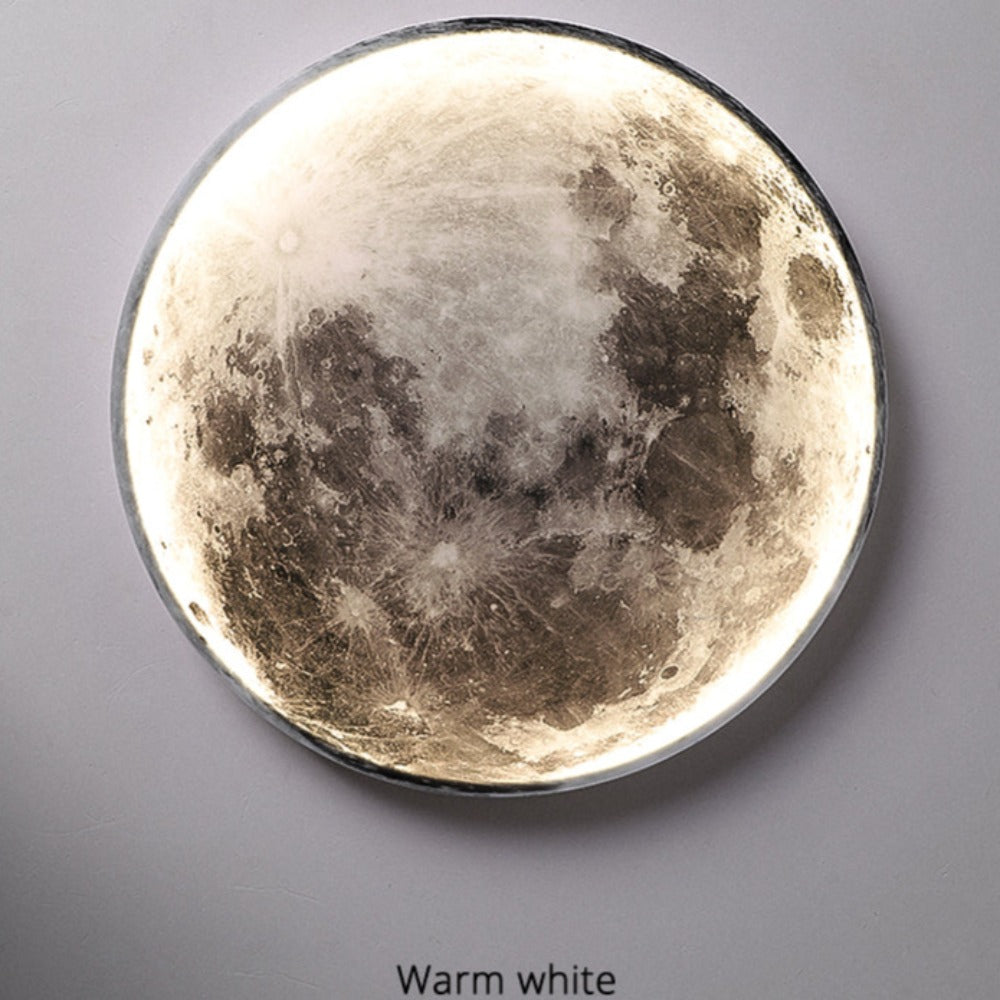 Wandlampe 3D LED – Mond für eine einzigartige Atmosphäre 