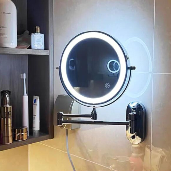 Make-up Spiegel – LED Verlichting, Vergrotend Effect En Draadloos 