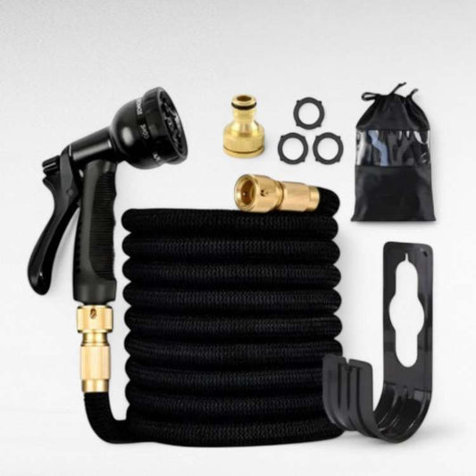 Manguera de Riego Extensible – 30m de Largo y Ultra Compacta 