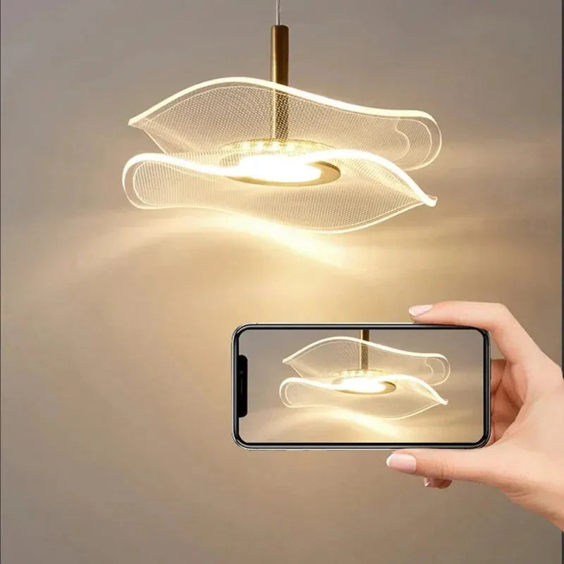 Suspensão LED Minimalista – Elegância e Simplicidade 