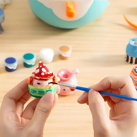 Volante de cerámica para niños - Divertido de aprender y fácil de crear
